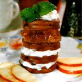 башенки из печенья