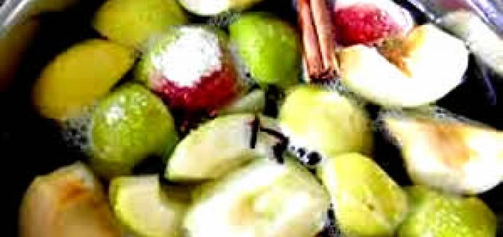 компот из яблок