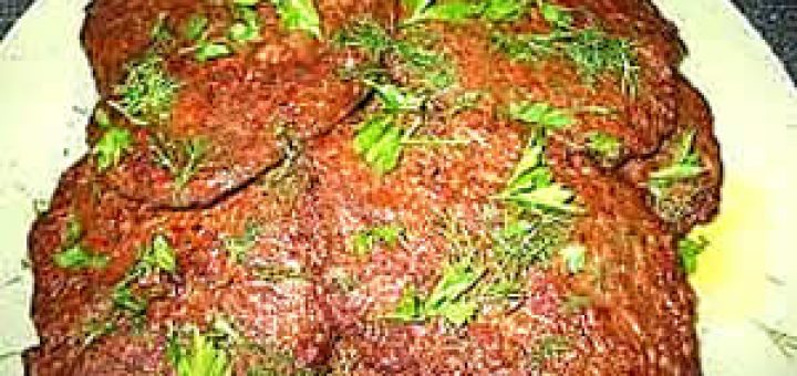 котлеты из печени