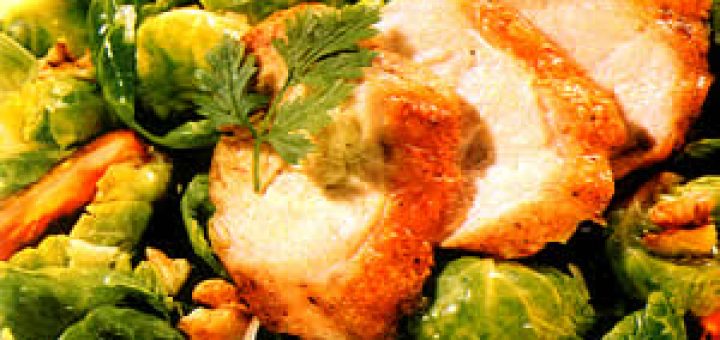 куриная грудка с капустой