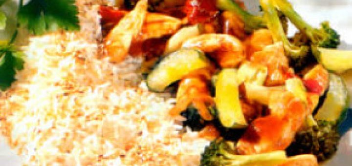 рагу из куриной грудки