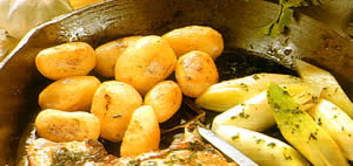 свинина с пореем