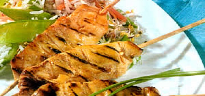 куриное филе на шпажках