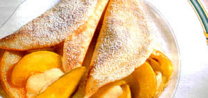 десерт с грушами