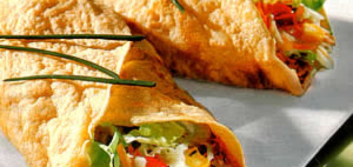 кулечки с салатом