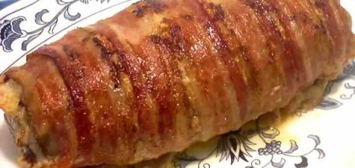 рулет из телячьей грудинки