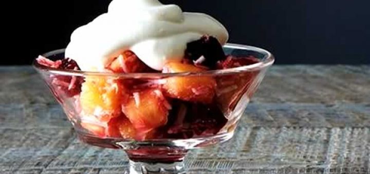 салат из свеклы с ананасами