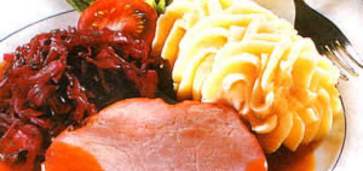 свинина в карамельном соусе