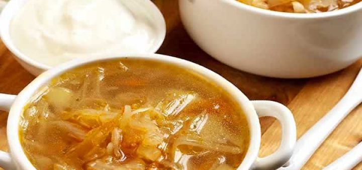 борщ из лука