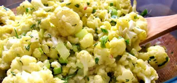 салат из цветной капусты