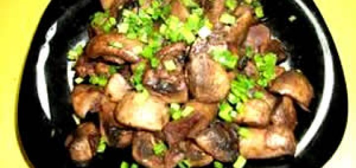 грибы жареные