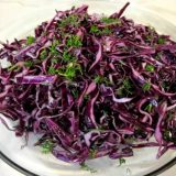 салат из краснокочанной капусты
