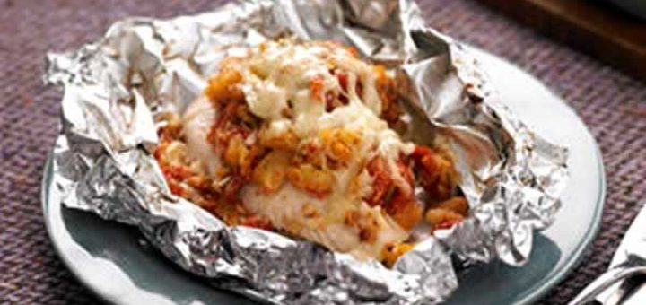 кролик, запеченный в фольге