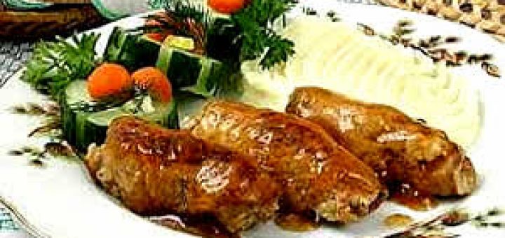 свиные ножки жареные