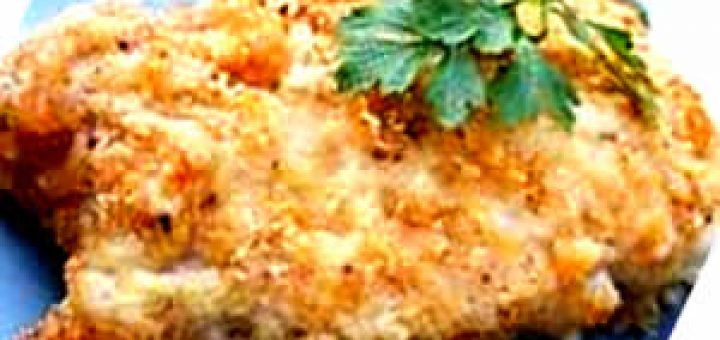 отбивные из индейки с ветчиной и сыром