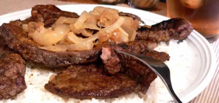 жареная печень