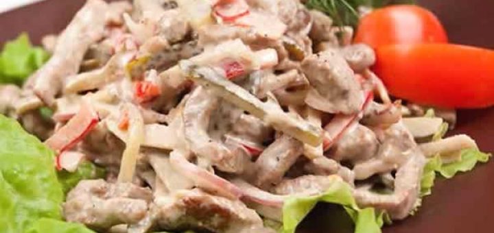 салат из бараньих ножек