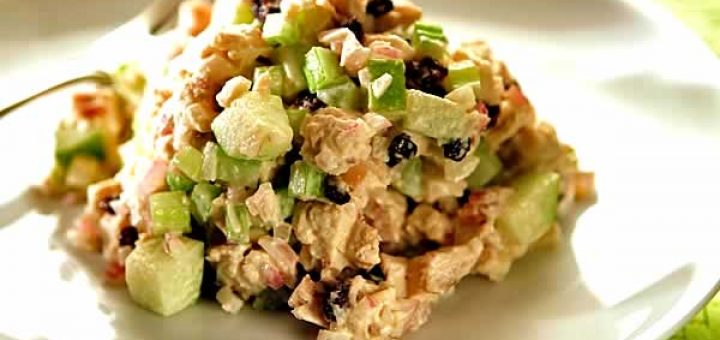 салат из куриного мяса