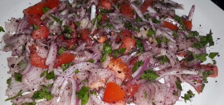 салат из помидоров