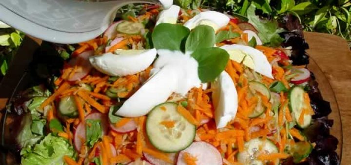 салат из редиса