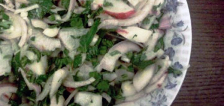 салат из редьки