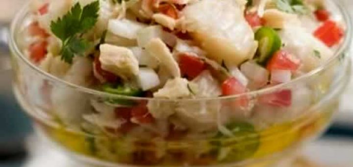 салат с соленой рыбой