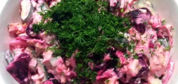 салат из свеклы