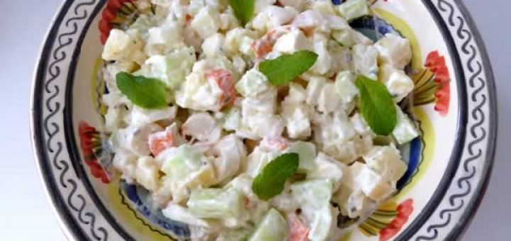 салат из трески