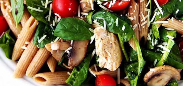 салат с курицей