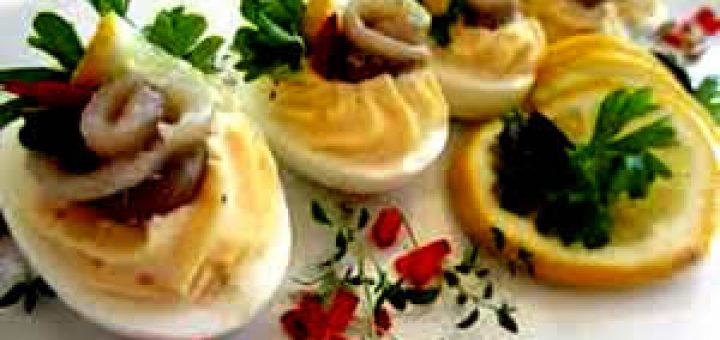 яйца с филе килек