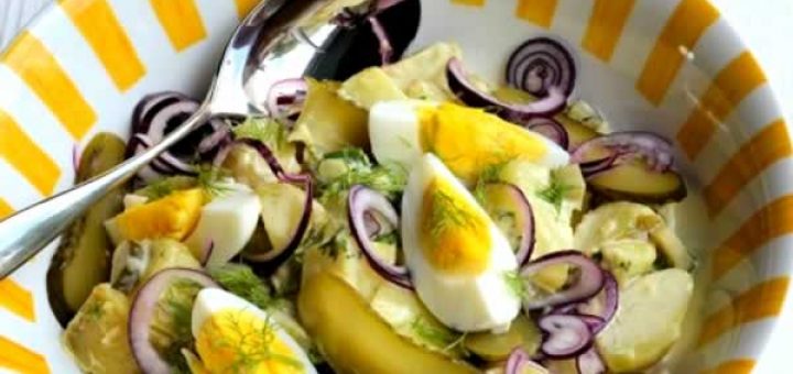 салат из яиц