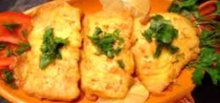 скумбрия в горчичном кляре