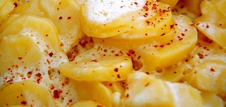 тушеный картофель