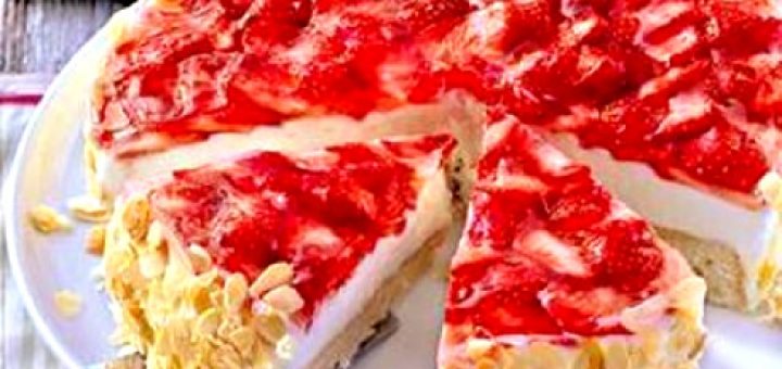 творожный торт с фруктами