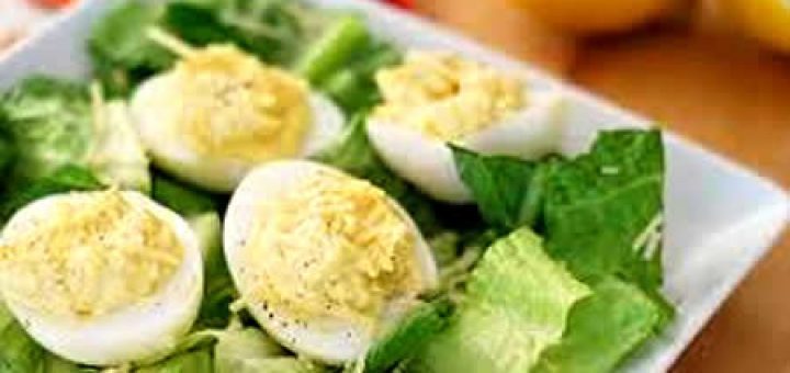 яйца фаршированные рисом