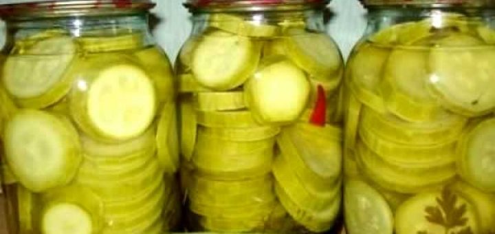 кабачки консервированные