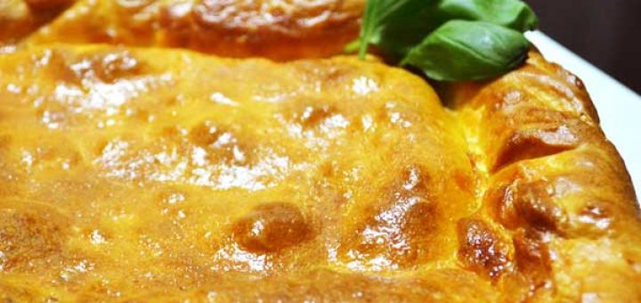 пирог с ревенем