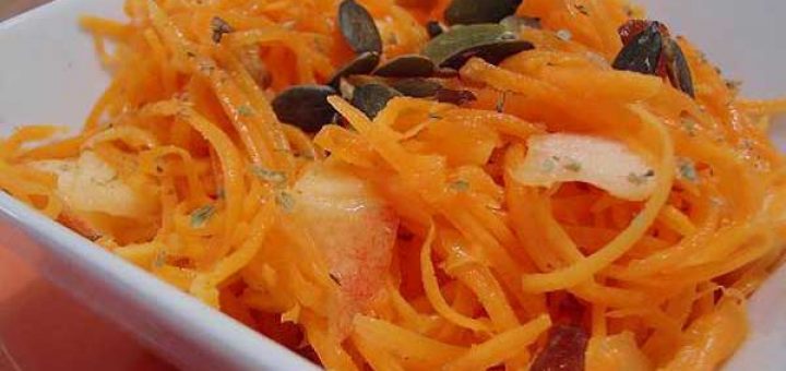 салат из тыквы