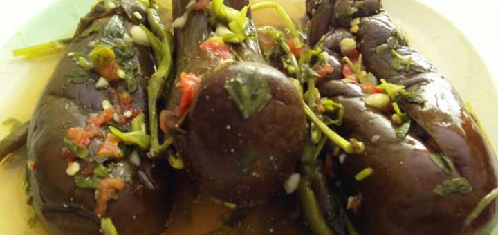 соленые баклажаны