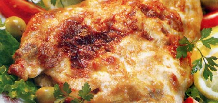 фаршированная курица