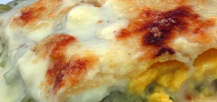 зеленая фасоль с яйцом