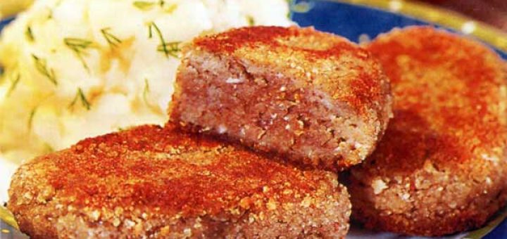 грибные биточки