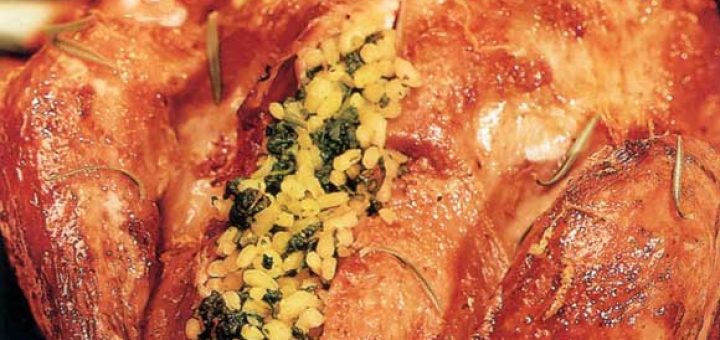 курица с рисом