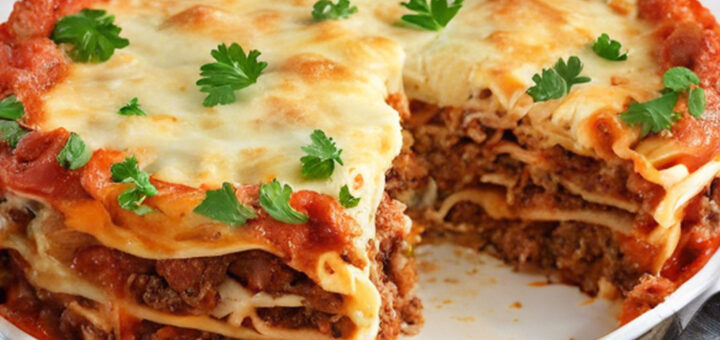 торт лазанья