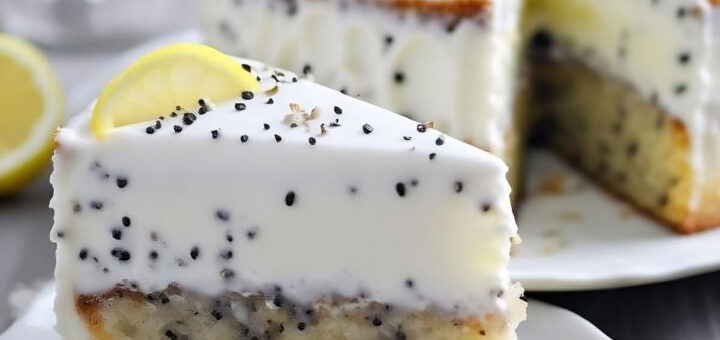 лимонный торт