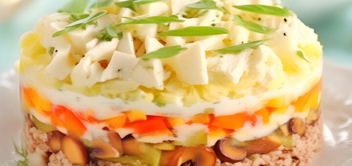 салат Мимоза