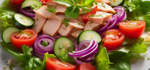 салат с курицей