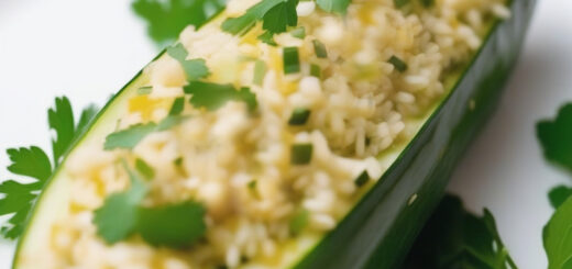 фаршированный кабачок