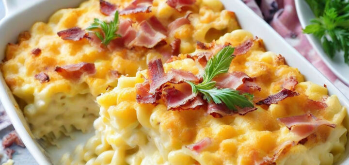 запеканка из макарон